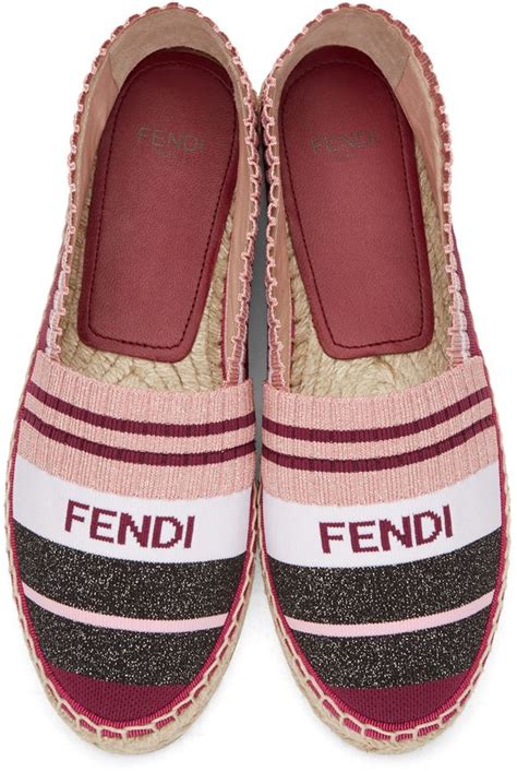 fendi pink espadrilles|Fendi pants.